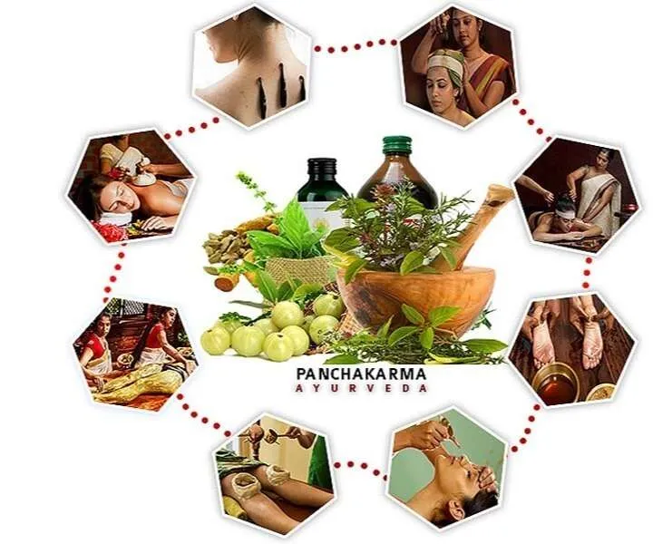 Soin Panchakarma Abhyanga — cure ayurvédique Madhavi Kerala
