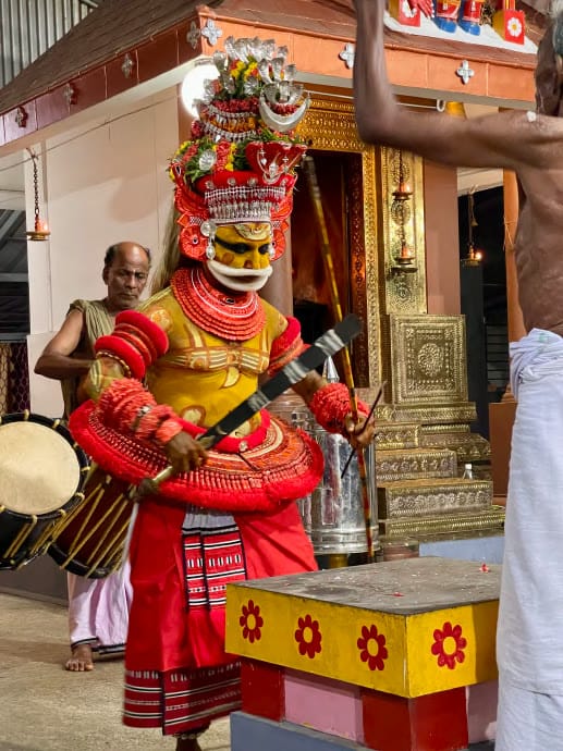 Theyyam, rituel sacré du Kerala
